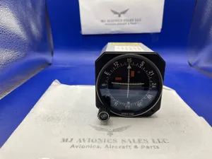  BENDIX/KING KI-206 VOR/LOC/ & GLIDESLOPE INDICATOR WITH FRESH FAA FORM 8130